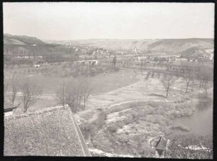 Besigheim, Blick vom Schochenturm gegen Walheim