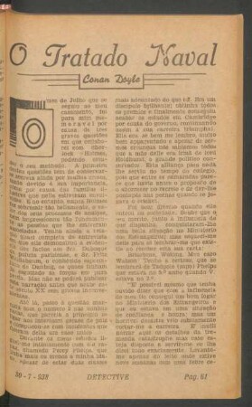 O tratado naval : [Grande novella]