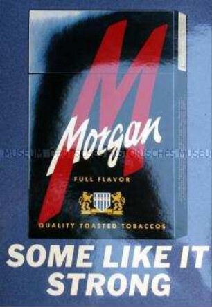 Werbeaufkleber "Morgan"
