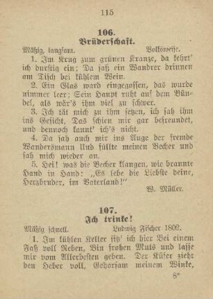 106. Brüderschaft
