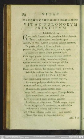 Vitae Polonorum Principum