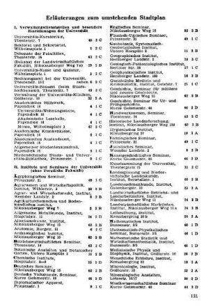 Erläuterungen zum umstehenden Stadtplan