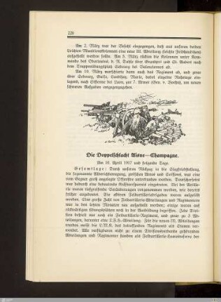 Die Doppelschlacht Aisne - Champagne