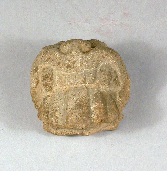 Fragment of a clay vessel