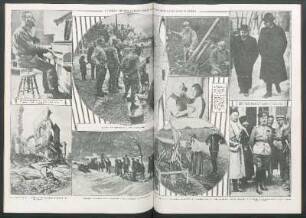 Últimas informaciones gráficas de la gran conflagración europea [Fotografías y dibujos]