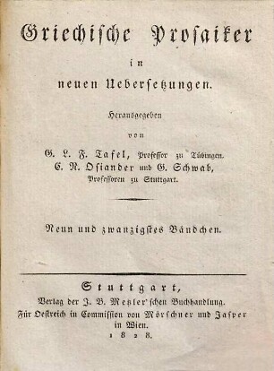 Apollodor's Mythologische Bibliothek, 1