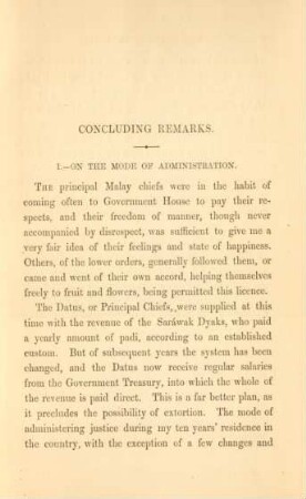 Concluding remarks
