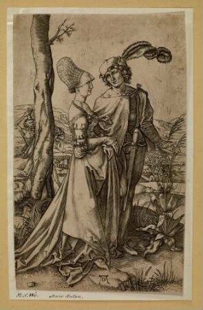 Das Liebespaar und der Tod (Der Spaziergang)
