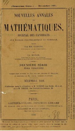 Décembre 1881.