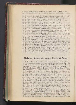 Medaillen, Münzen etc. Versch. Länder & Zeit