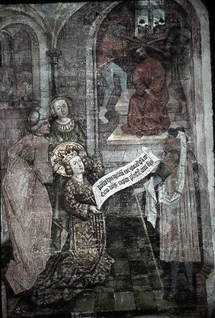 Vision der heiligen Elisabeth von der Dornenkrönung