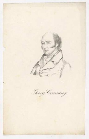 Bildnis des Georg Canning