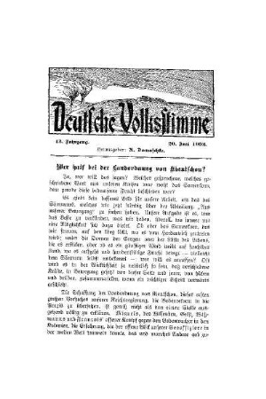 Wer half bei der Landordnung von Kiantschon?