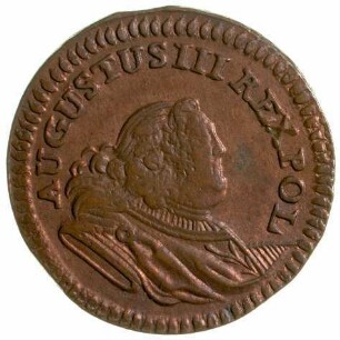 Münze, Groschen, 1754