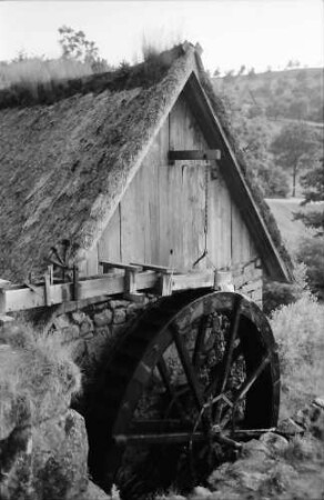 Sasbachwalden: Alte Mühle, Mühlrad