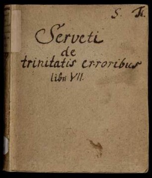 De trinitatis erroribus libri septem