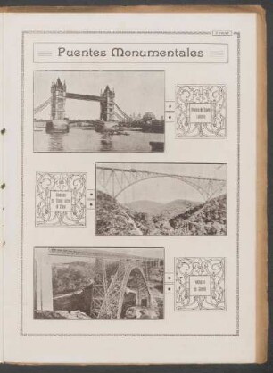 Puentes monumentales - [Ilustración]