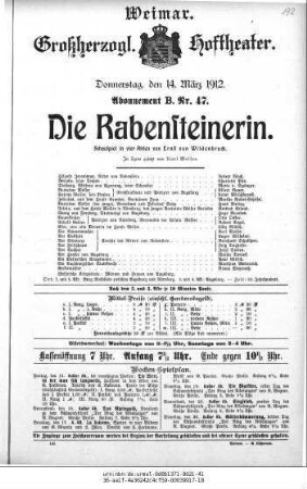 Die Rabensteinerin