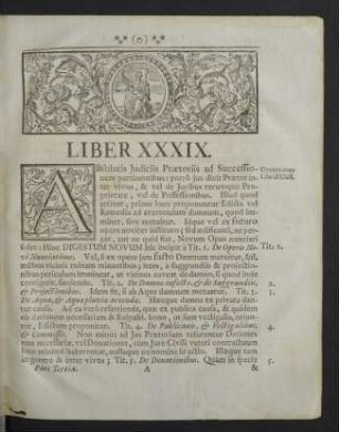 Liber XXXIX.