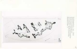 Studentenwohnungen, Berlin-Tiergarten (Diplomarbeit bei Peter Poelzig): Grundrisse 1:200