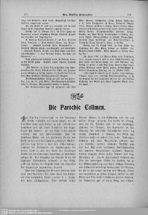 Die Parochie Collmen