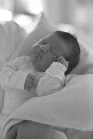 Neujahrsbaby 1965 Lucia Peikert.