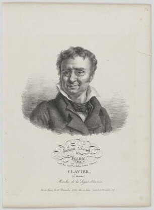 Bildnis des Etienne Clavier