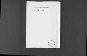 Kabinettsakten verschiedenen Inhalts, Jahrgang 1557.