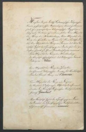 Telegraphen-Vertrag zwischen Württemberg, Preußen namens des Norddeutschen Bundes, Bayern und Baden, 1868.