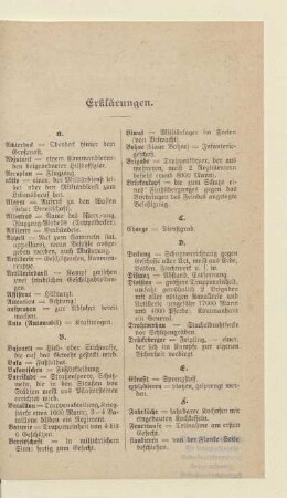 Erklärungen