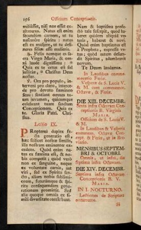 156-164, Lectio IX