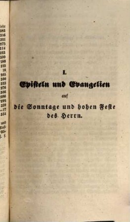 Epistel- und Evangelienbuch von Dr. Jos. Franz : Allioli. Mit einem Anfange von Gebeten und Litaregen