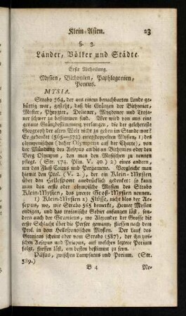 23-98, § 3. Laender, Voelker und Staedte