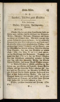 23-98, § 3. Laender, Voelker und Staedte