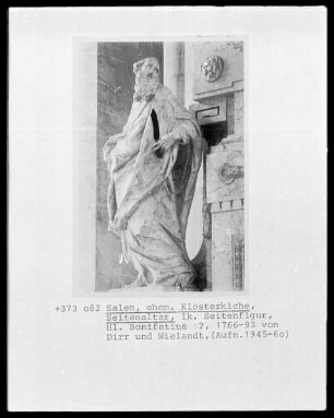 Altarfigur - der heilige Bartholomäus