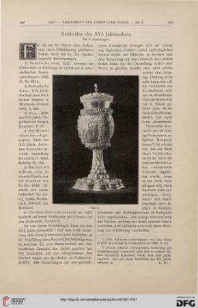 Nußbecher des XVI. Jahrhunderts