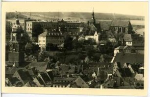 Meißen. Blick n. Fürstenschule u. St.-Afra-Kirche