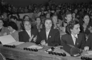 IV. Bundeskongress des Demokratischen Frauenbundes Deutschlands (DFD) vom 16. bis 19.5.1952 in Berlin : Kongressteilnehmer