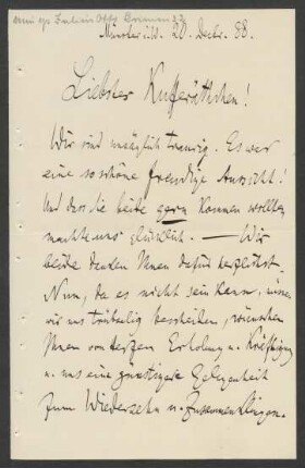 Brief an Antonie Speyer : 20.12.1888