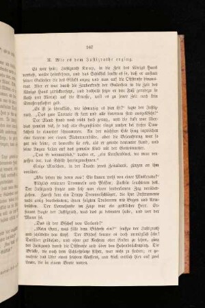 II. Wie es dem Justizrathe erging.