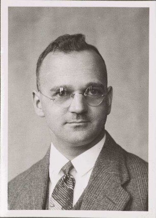 [Josef] Erdmenger, Lehrer Bergschule Hamborn