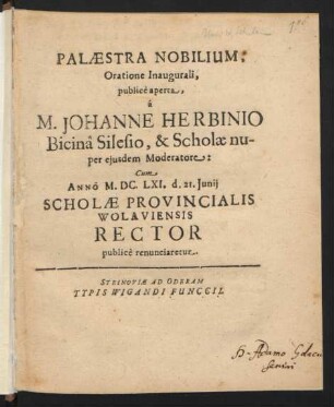 Palaestra Nobilium