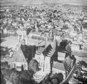 Erfurt, Innenstadt mit Domplatz