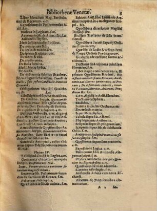 Bibliothecae Venetae Manvscriptae Pvblicae & Privatae : Quibus diuersi Scriptores hactenus incogniti recensentur