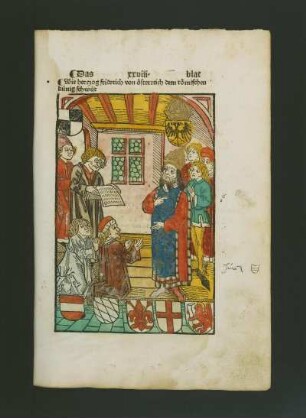 Schwur Friedrich von Österreich, Blatt 28r