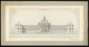 Kunstakademie und Museum: Ansicht 1:260