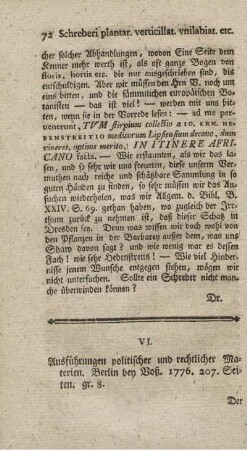 Ausführungen politischer und rechtlicher Materien.