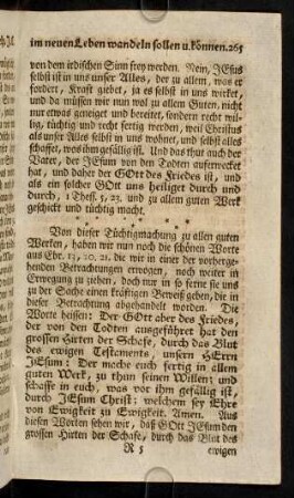 265-274, Von dieser Tuechtigmachung zu allen guten ...