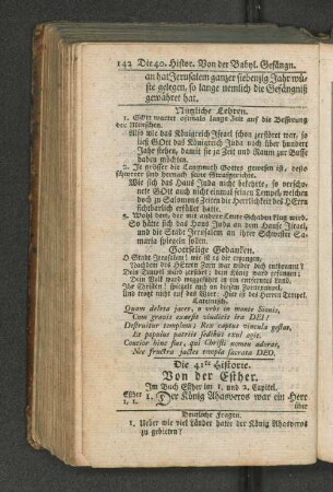 [Altes Testament. Historie 41 - 52]