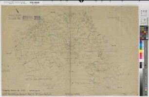 Beckum (Beckum), Umlegung Beckum-Ost, Schätzungsriß Beckum Ksp. Flur 21